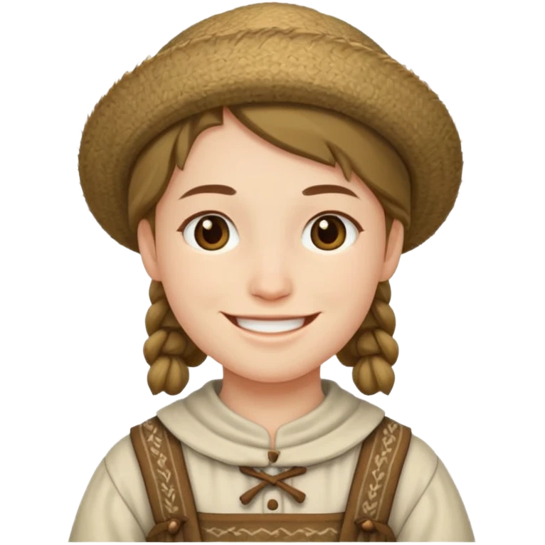 white peasant emoji