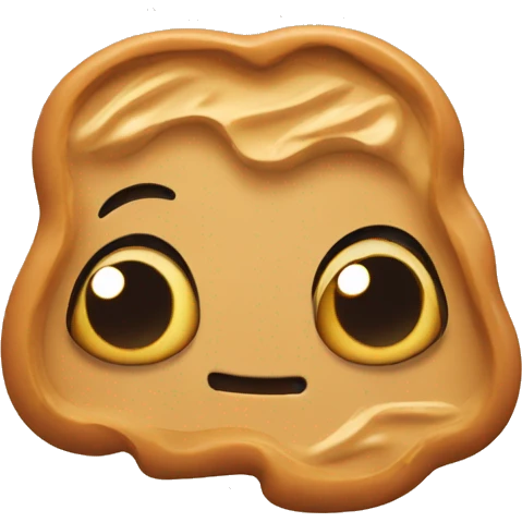 Peanut butter emoji