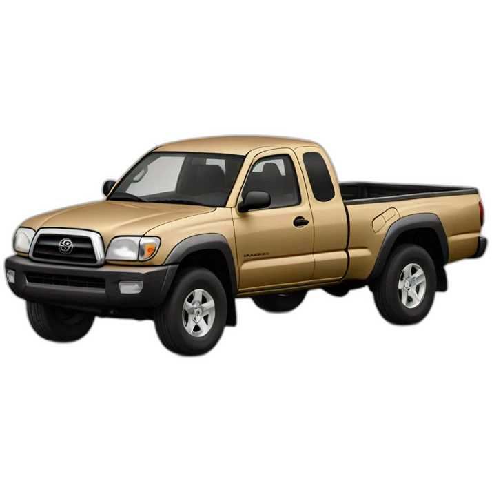 2003 Toyota Tacoma ext cab 2wd with sand paint emoji