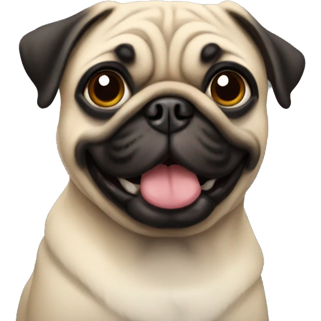 Pug emoji