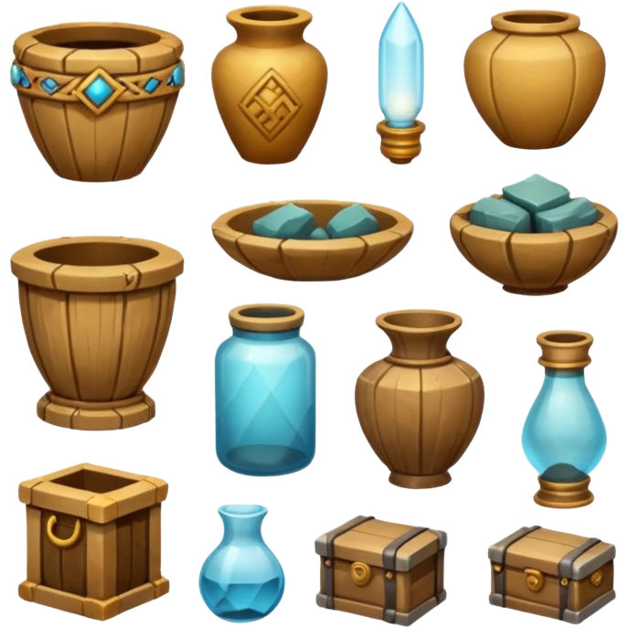 müze itemleri emoji