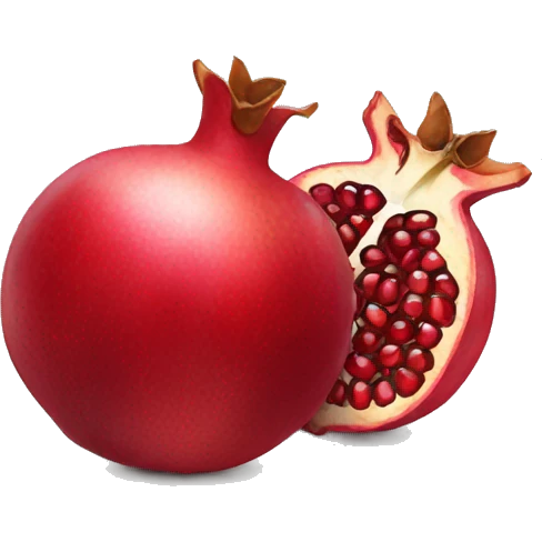 pomegranate vector emoji emoji