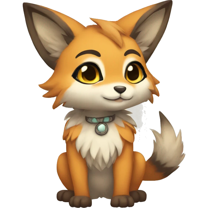 Anthro Chibi-style-Fur-Sona-Fakémon Full Body emoji
