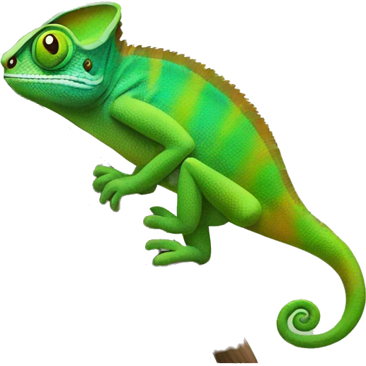 Chameleon emoji