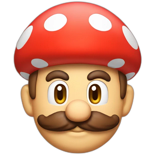 mario-with-an-mushroom emoji