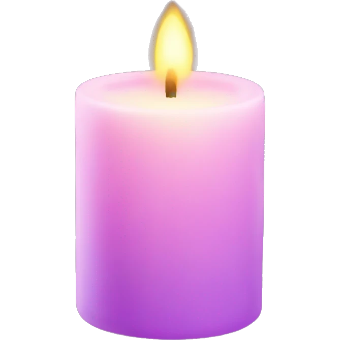 Aesthetic candle  emoji