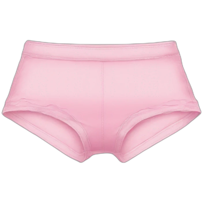 clothing only pink panties boyshorts cute design emoji