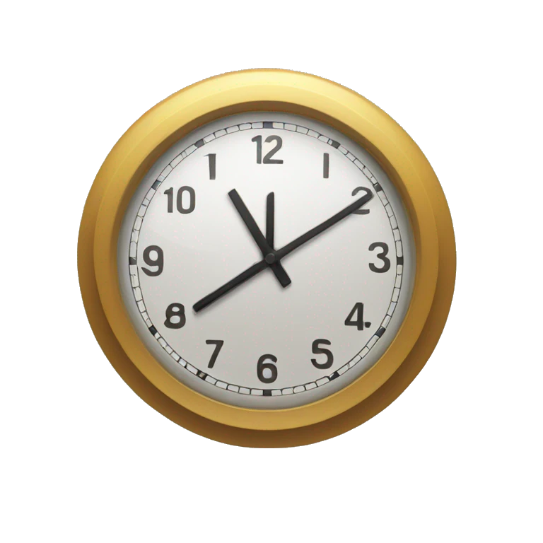 Clock emoji