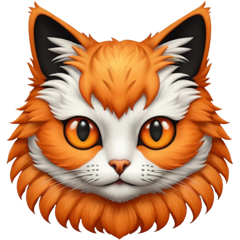 cat face on bird emoji