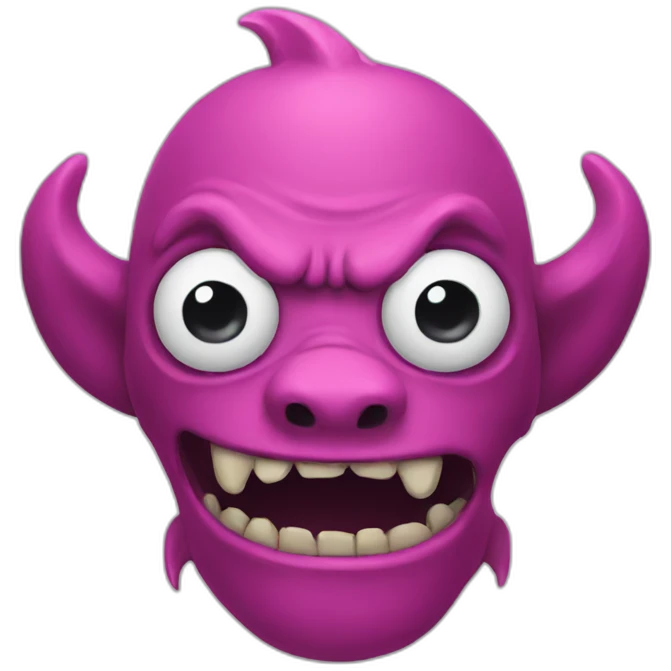 Monster emoji