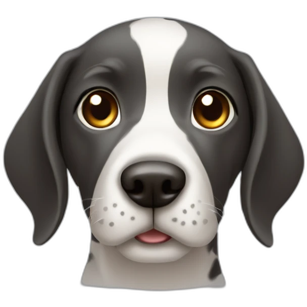 Cute little Pointer emoji
