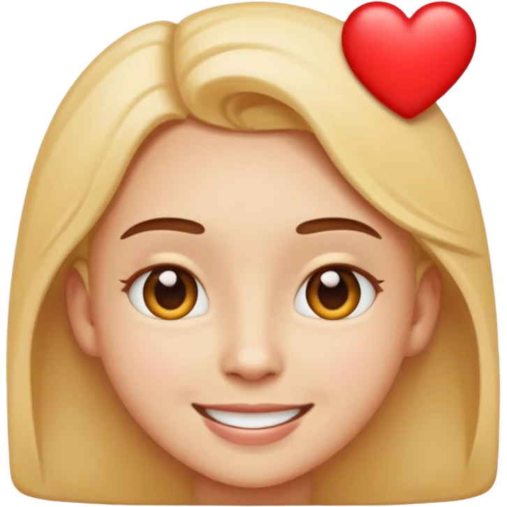 Smiling face with heart-eyes emoji