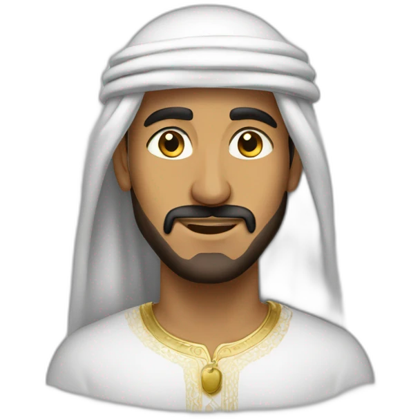 Arabe riche emoji