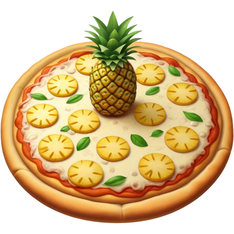 Pineapple pizza emoji