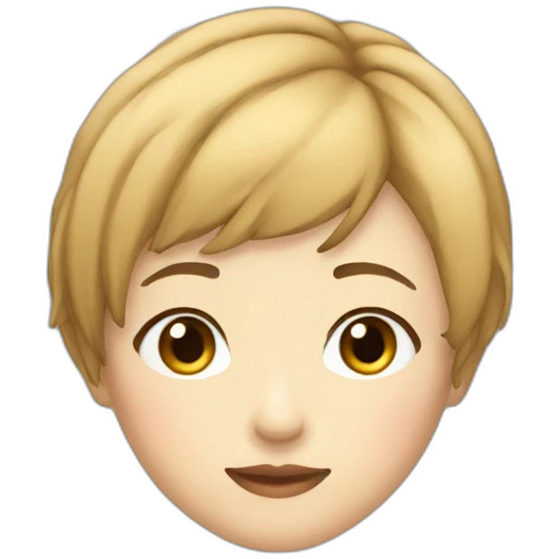 Atsuko-short-hair emoji