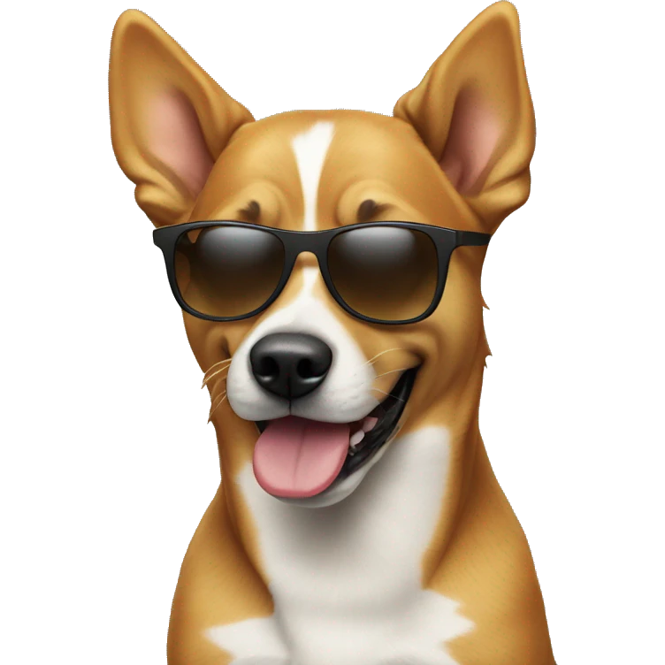 Dog With Sunglasses  emoji