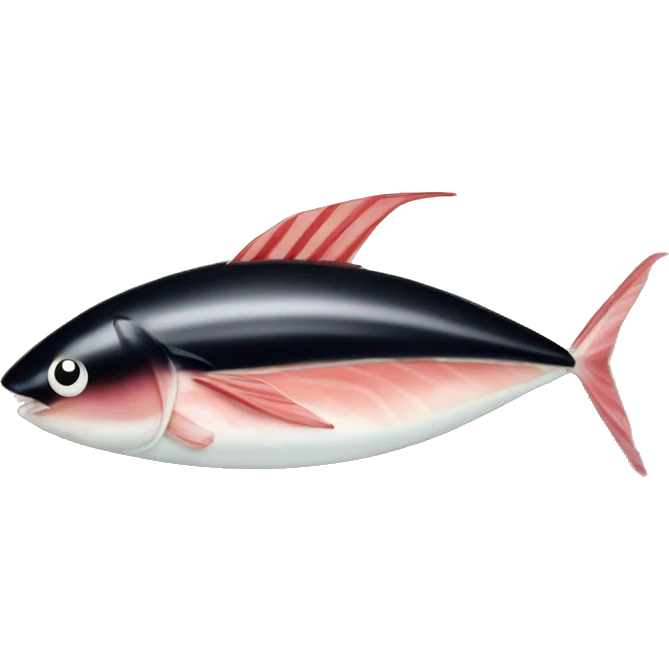 Raw tuna nigiri  emoji