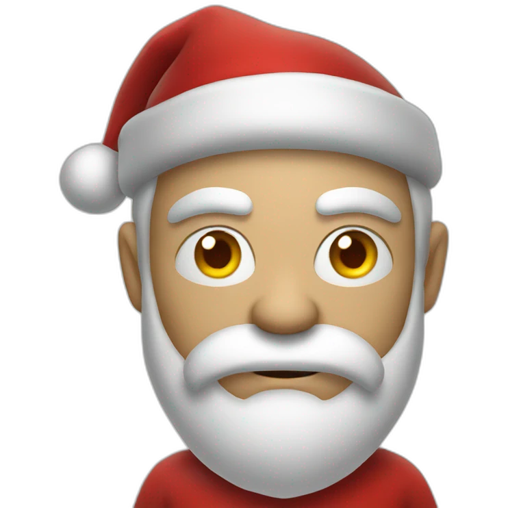 Evil Santa emoji