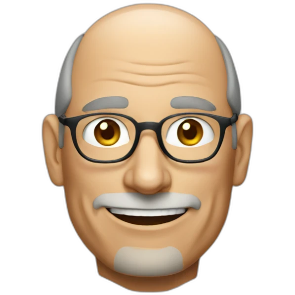 Steve Jobs happy emoji