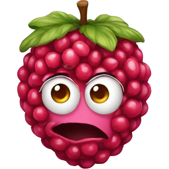 Rasberry emoji
