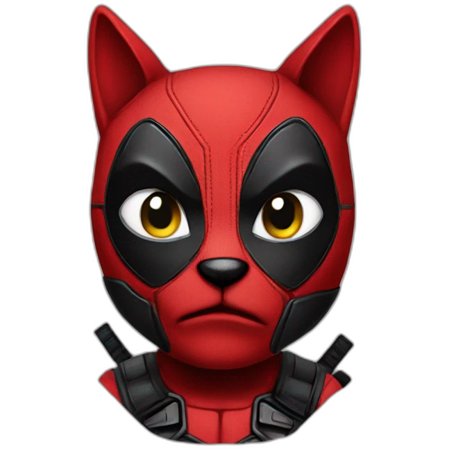 cat deadpool emoji