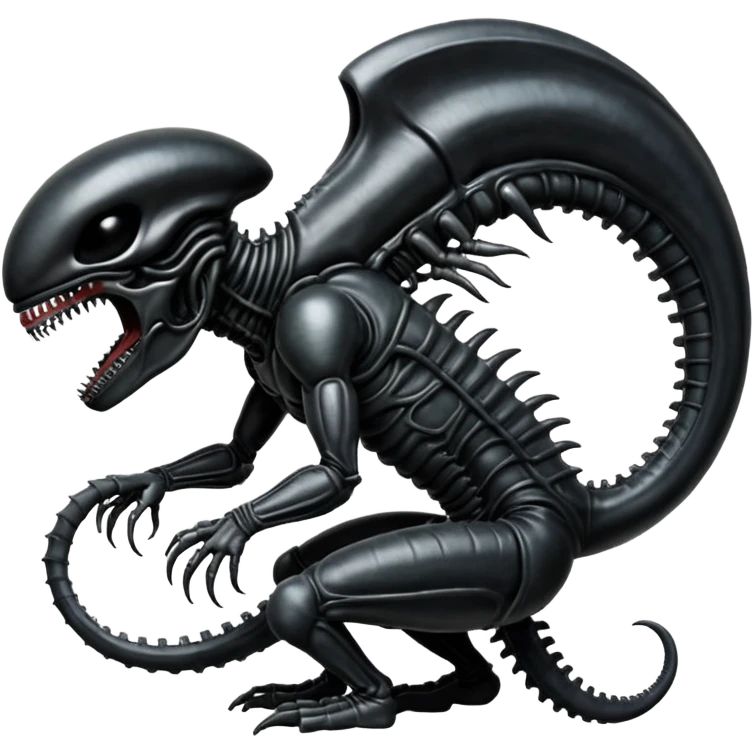 baby xenomorph from movie alien emoji