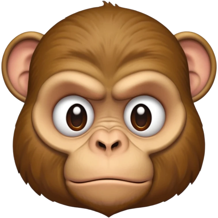 grumpy monkey emoji