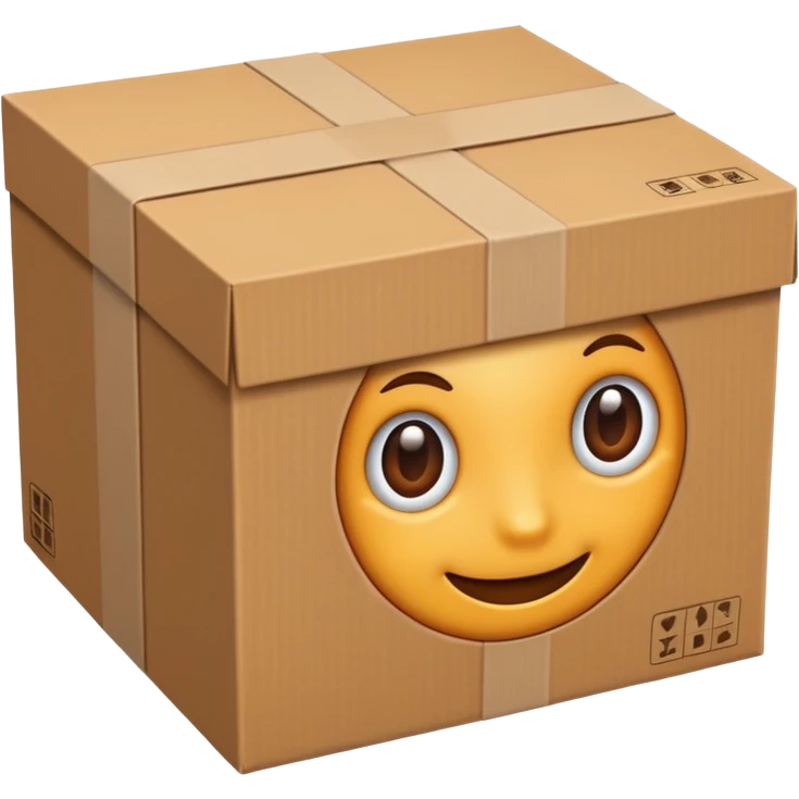 box normal package delivery emoji
