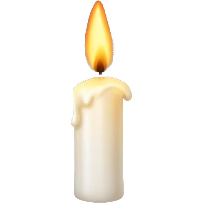christmas candle emoji