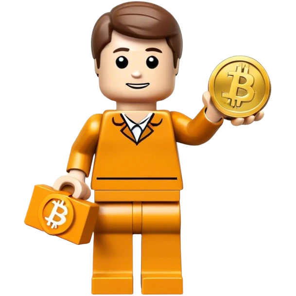 lego homme bitcoin emoji