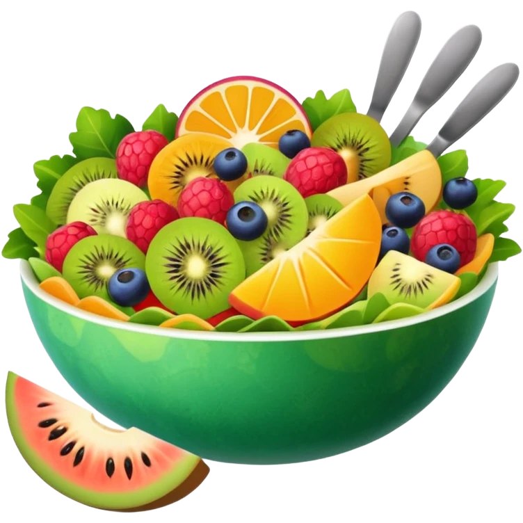 salad fruit emoji