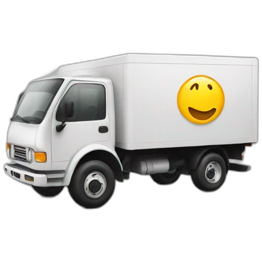 Delivery truck emoji
