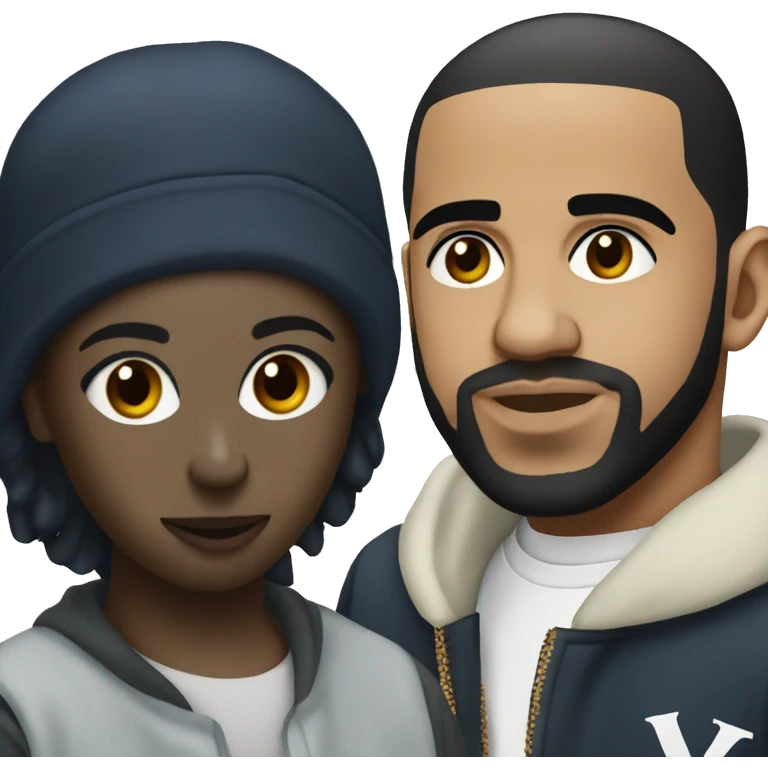 Drake and Kendrick Lamar  emoji