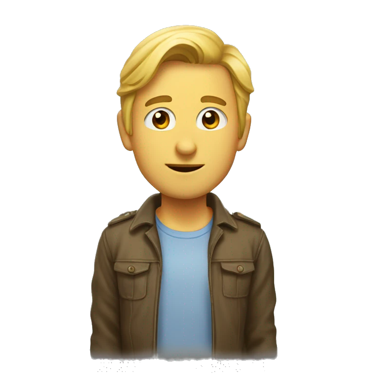Пудель с бантиком emoji