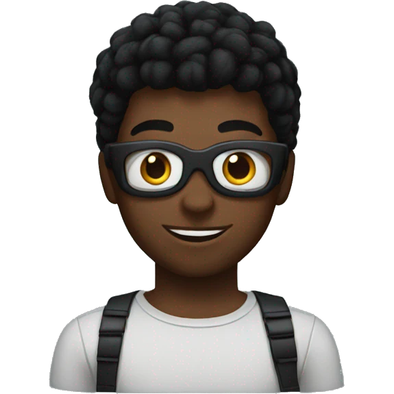 black Spiderman  emoji