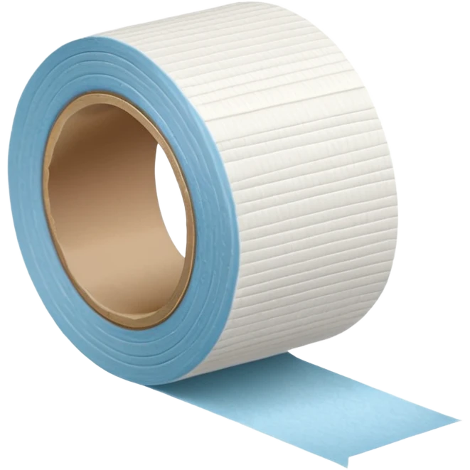 White roll of Masking tape emoji