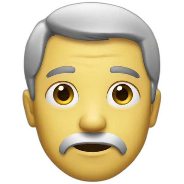 Triste emoji