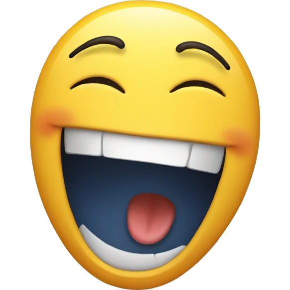 Laughing emoji