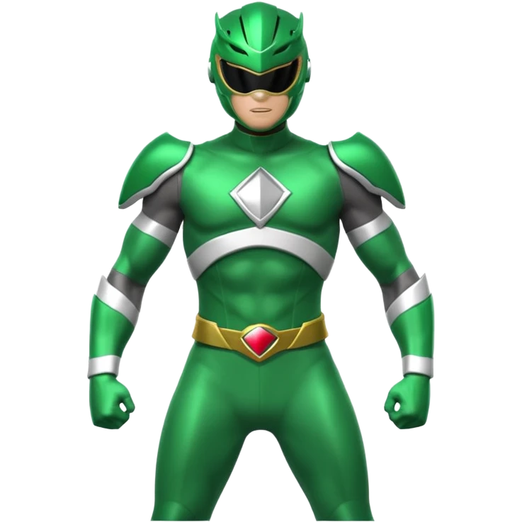 Power ranger green emoji