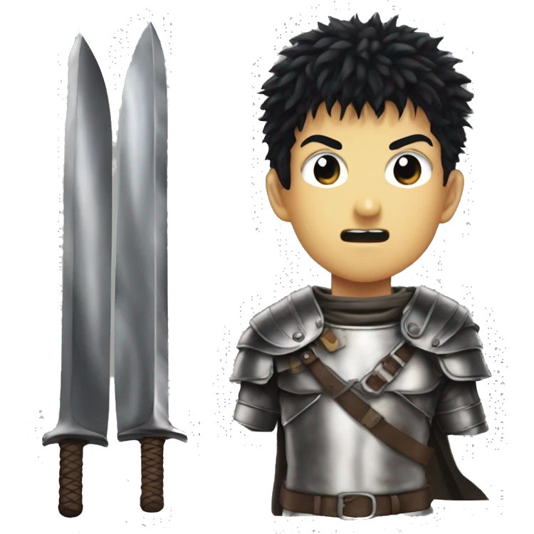 Guts from Berserk  emoji