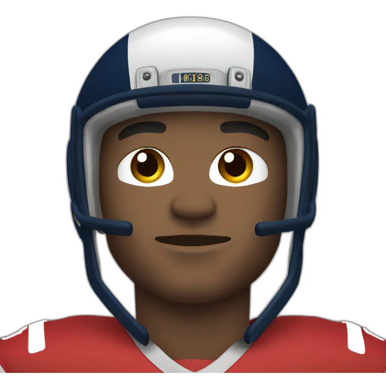 American football player emoji