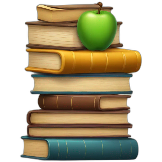Books for school emoji