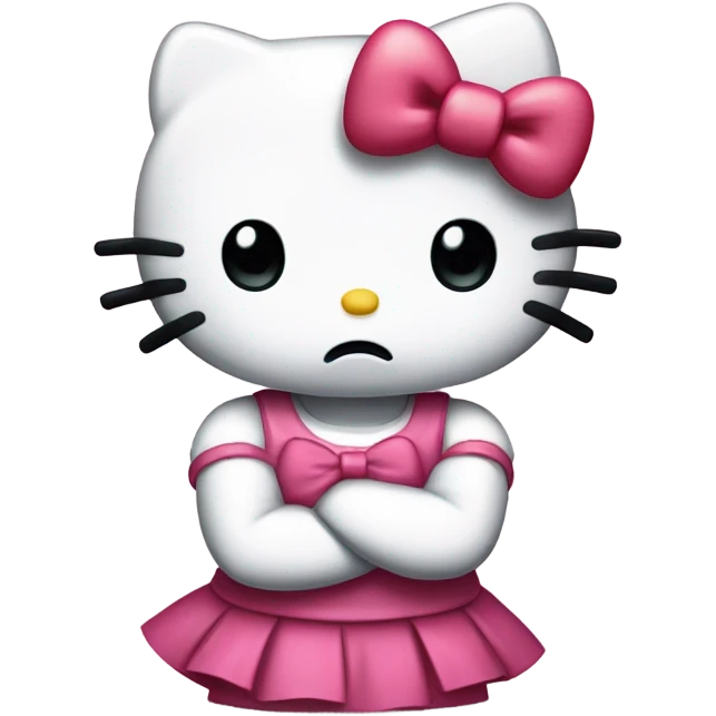 hello kitty angry  emoji