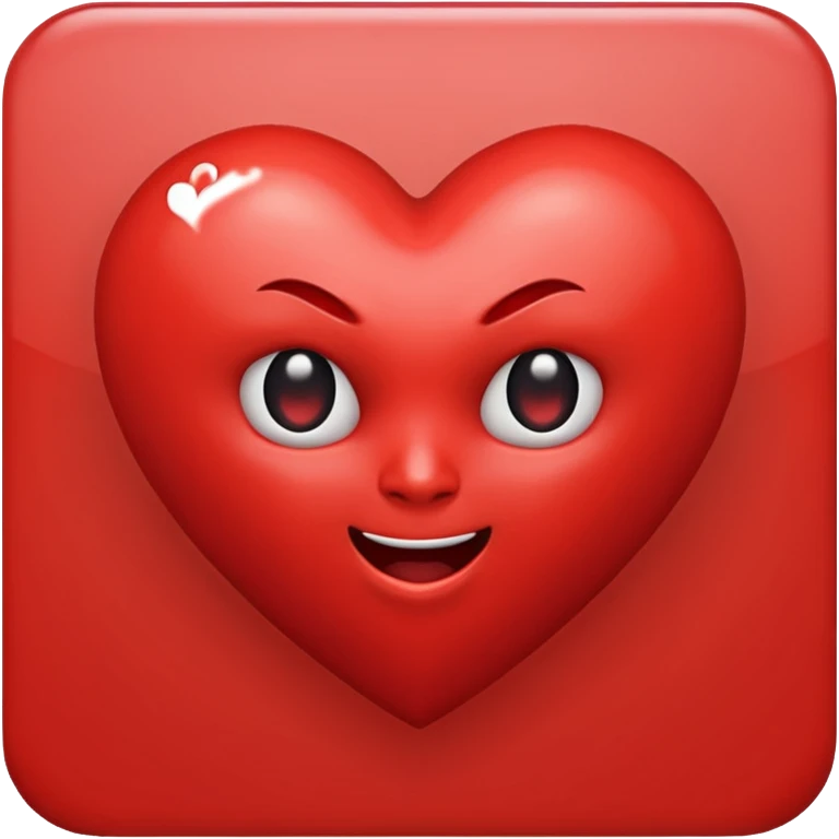 In love, Diablo emoji