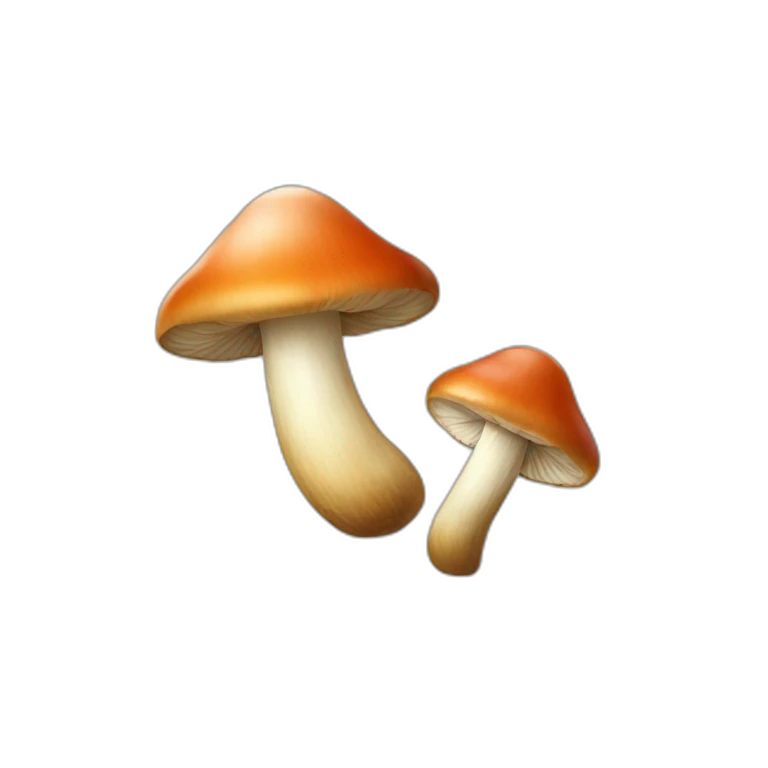Âne sur champignon emoji