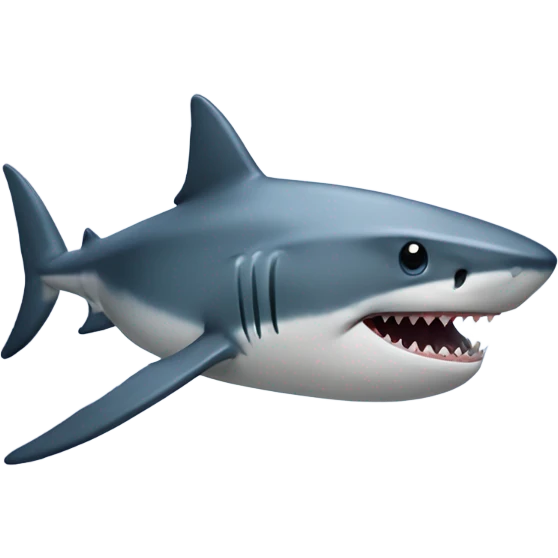 Shark mixed with a dinasoure emoji