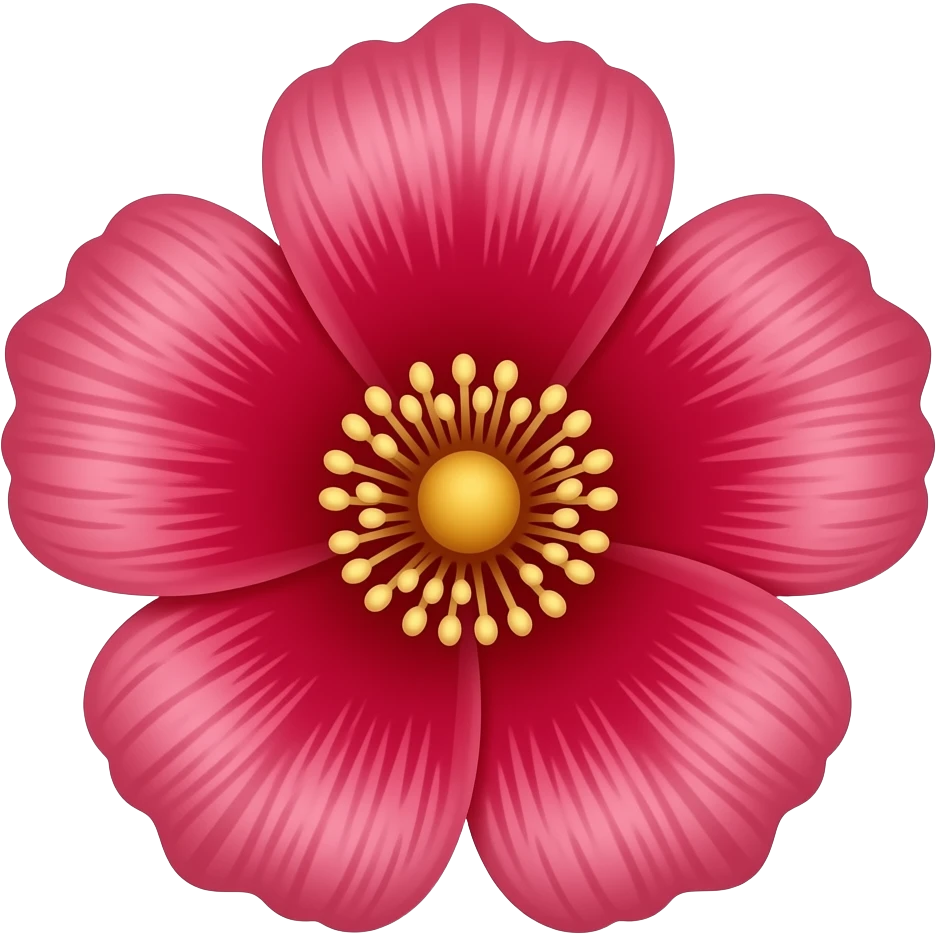 صنع لي زهرة الرمان emoji