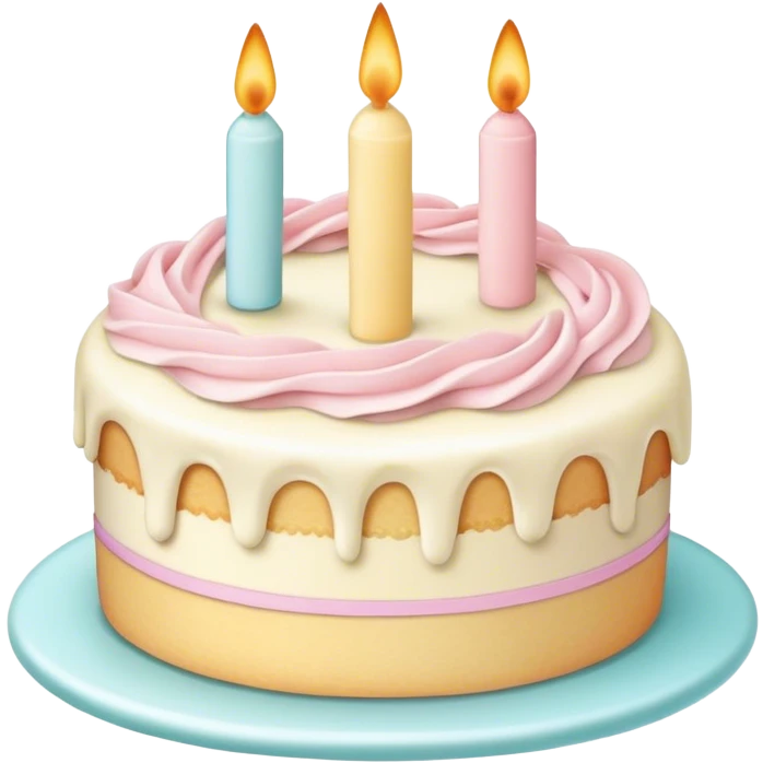 cute cake emoji