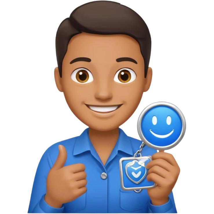 Verified account emoji