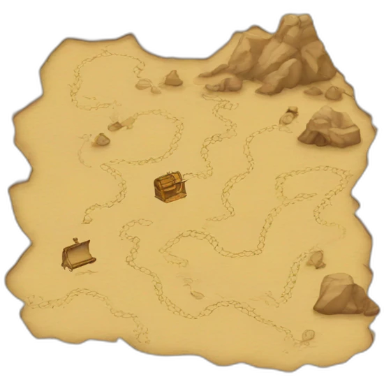 treasure map emoji